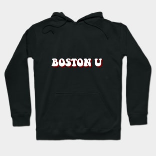 bostn lettering Hoodie